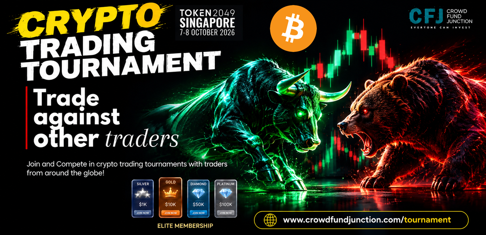CFJ Crypto Trading Tournament — Token2049 Singapore, 7–8 October 2026